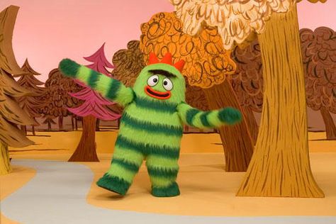 Brobee Goosebumps The Blob That Ate Everyone, Yo Gabba Gabba Wallpaper, Yo Gabba Gabba Foofa Pfp, Brobee Yo Gabba Gabba, Yo Gabba Gabba Brobee, School Tv, Gabba Gabba, Childrens Tv, Yo Gabba Gabba