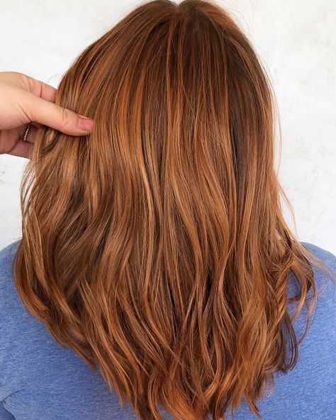 Ginger beer is going to be a huge hair color trend for Fall 2019, according to a pro hairstylist. Apple Cider Copper Hair, Amber Hair Color, Apple Cider Hair, Beer For Hair, Red Hair Inspiration, Huge Hair, Ginger Hair Color, Fall Trend, Viva Glam