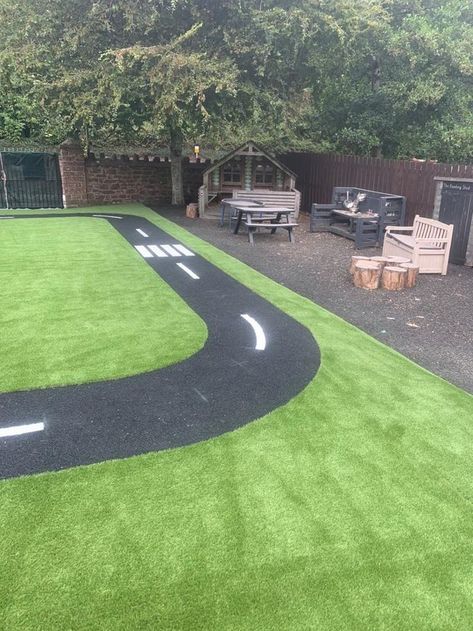 Why not create an exciting and fun adventure area for your next playground or play area project? Use colourful grass to map out race tracks, dynamic patterns, animals, and fictional creatures for children to enjoy in their outdoor areas for public and educational facilities, all year round! 

#artificialgrass #fakegrass #artificialturf #playgrounddesign #playgroundequipment #colouredgrass Playground Turf, Fictional Creatures, Artificial Grass Backyard, Adventure Golf, Play Area Backyard, Magical Decor, Modern Outdoor Living, Crazy Golf, Race Tracks