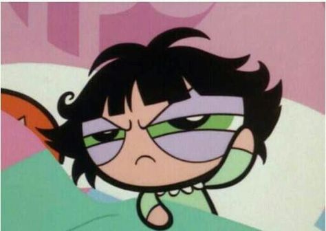 Powerpuff Girls Buttercup sleepy bedhead grumpy mess How i look mornings Buttercup Powerpuff Girl, Powerpuff Kızları, Need Sleep, Powerpuff Girl, Desen Anime, Batman Wallpaper, Puff Girl, Cartoon Profile Pictures, Fete Anime