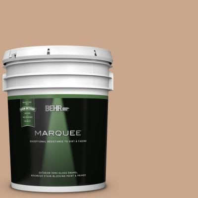 BEHR MARQUEE 5 gal. #UL130-8 Riviera Clay Semi-Gloss Enamel Exterior Paint and Primer in One Behr Marquee Paint, Flat Exterior, Behr Marquee, Exterior Stain, Behr Paint, Matte Paint, Paint Primer, Vinyl Siding, Taos