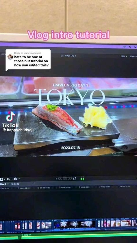 Learn how to create an engaging vlog intro that will grab your viewers' attention and keep them watching. Tutorial includes tips on writing a catchy hook, using eye-catching visuals, and adding a call to action. #vlog #vlogintro . #How_To_Edit_Youtube_Videos #Home_Youtube_Studio_Ideas #Vlog_Edit #Edit_Hacks How To Record Videos For Youtube, Youtube Template Aesthetic, Vlog Editing, Vlogging Ideas, Thumbnail Tutorial, Vlog Intro, Vlog Tips, Youtube Video Editing, Youtube Thumbnail Design