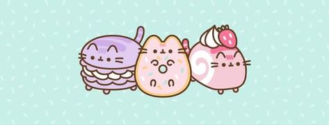 Pusheen Banner Discord, Pusheen Banner, Pusheen Wallpaper, Cute Pusheen, Nom Noms Toys, Wallpaper Iphone Roses, Baby Pokemon, Pusheen The Cat, Pusheen Cute