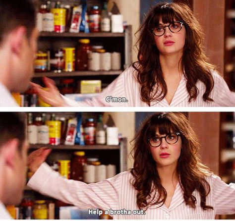 i love the new girl!!! 21st Shot Book, New Girl Funny, Cinematic Moments, Jess New Girl, New Girl Tv Show, New Girl Quotes, Shot Book, City Quotes, Response Memes