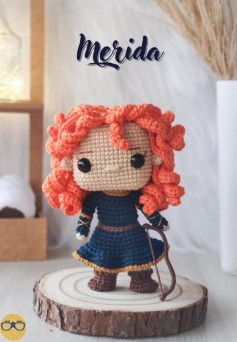 Merida Doll, Pixar Brave, Triangle Scarf Crochet Pattern, Lion Hat, Crochet Triangle Scarf, Lion Toys, Doll Crochet Pattern, Cactus Gifts, Crochet Keychain Pattern