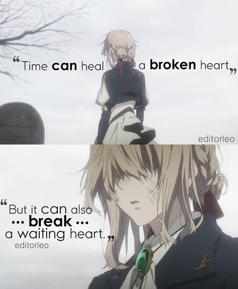 Epic Animation, Aomine Kuroko, Violet Evergreen, Anime Content, Anime Love Quotes, Shojo Anime, Violet Evergarden Anime, Manga Quotes, Anime Quotes Inspirational