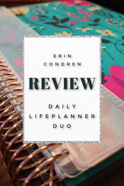 Why is this planner so popular?? Read this full review of the components, features, layouts, pros, and cons of the Erin Condren Daily Lifeplanner Duo. via @beyondpennies Erin Condren Daily Duo, Monthly Quotes, Hobonichi Techo, Days And Months, Perfect Planner, Daily Plan, You Used Me, Pros And Cons, Erin Condren