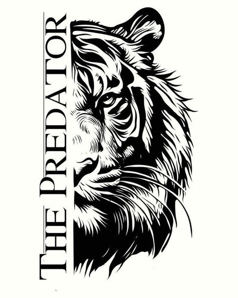 Mens T Shirt Print Design, Cross With Wings Tattoo, Best Photography Logo, Logo Tiger, Man Embroidery, Lion Art Tattoo, Tiger Vector, Vinyl Artwork, Animals Stickers