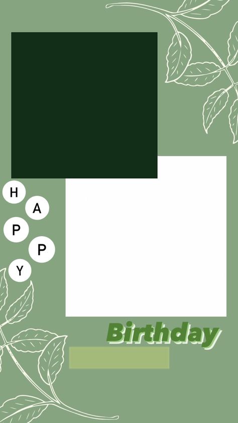 Happy Birthday Instagram, Twinkling Watermelon, Birthday Instagram, Birthday Captions Instagram, Birthday Collage, Happy Birthday Wallpaper, Happy Birthday Template, Happy Birthday Posters, Happy Birthday Frame