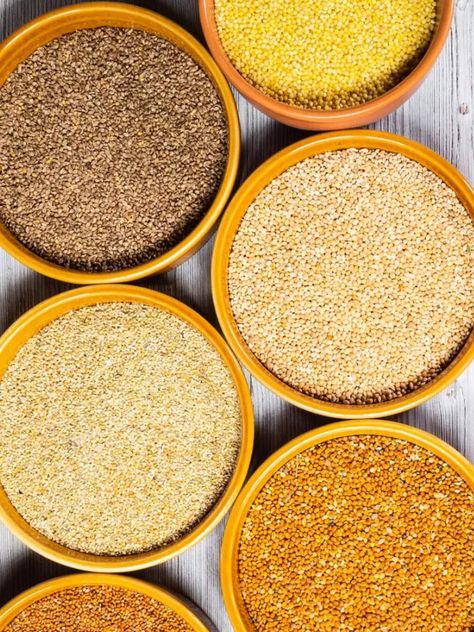 The year 2023 has been declared as the International Year of Millets by the United Nations General Assembly. Here are 8 major millets grown in India. International Year Of Millets, Pearl Millet, Best Hair Brush, Lentil Dishes, Healthy Indian Recipes, United Nations General Assembly, General Assembly, Food Source, Indian Recipes