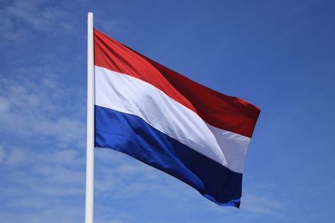 Flag Netherlands, #Netherlands, #Flag Dutch Flag, Netherlands Flag, Student Scholarships, Cool Countries, Business And Economics, The European Union, Lviv, International Students, National Flag