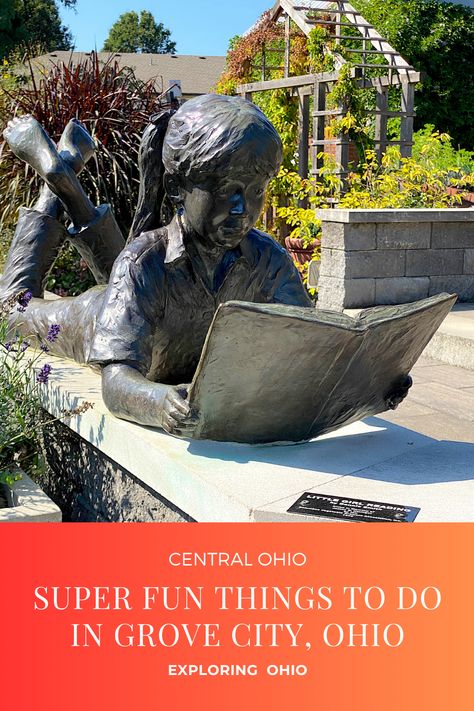 Discover the charm of Grove City, Ohio! From grabbing a cup of coffee in Grove City Town Center to having outdoor adventures at Scioto Grove Metro Park, there's something for everyone. Plan your perfect day in Grove City now! #GroveCityOhio #ExploreLocal #TravelOhio Grove City Ohio, Ohio Travel, Franklin County, Town Center, Fish Ponds, Enjoy Nature, A Cup Of Coffee, Bike Trails, Picnic Area