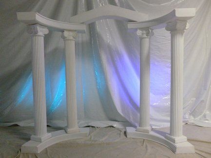 Greek Arch, Greek Party Decorations, Greek Party Theme, Greece Party, Goddess Party, Wedding Columns, Grecian Wedding, Greek Decor, Prom Themes