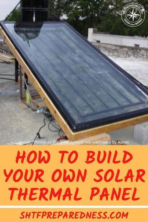 Solar Energy Facts Solar Thermal Panels, Solar Energy Facts, Solar Heater, Diy Solar Panel, Solar Energy Diy, Solar Thermal, Solar Power Diy, Solar Projects, Solar Panel System