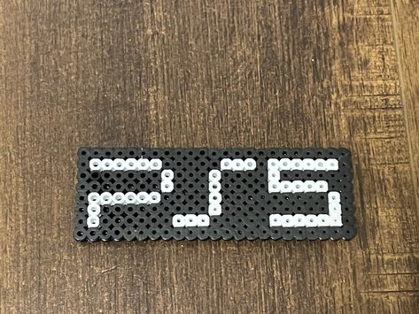 Playstation5 PS5 PlayStation 5 Perler Bead Playstation Perler Beads, Perler Christmas, Beads Designs, Melty Beads, Kids Projects, Perler Beads Designs, Playstation 5, Perler Bead, Hama Beads