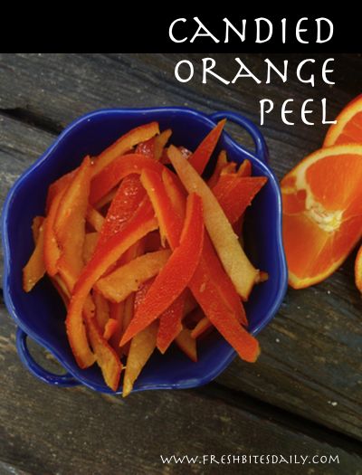 And you wondered what to do with all that orange peel ... perfect gifts! Candy Orange Peel, Orange Peel Candy, Natural Candy, Candy Orange, Orange Syrup, Candied Orange, Gourmet Candy, Slow Cooked Chicken, Candied Orange Peel