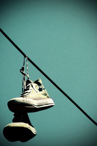 throwing shoes on telephone wire: ✓ Converse 2020, Music Photoshoot, Sneakers Sketch, 90s Design, Shoes Drawing, Grunge Photography, Dancing In The Rain, Red Star, Black And White Photographs