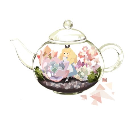 In case you were wondering To Wonderland, Visual Memory, Old Disney, Cool Artwork, Disney Pixar, Alice In Wonderland, Tea Pots, Wonder, Tumblr