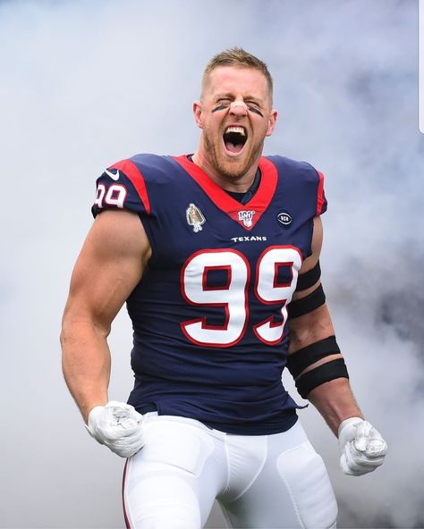 Jj Watt, Nfl Oakland Raiders, Football Hall Of Fame, Nfl History, Nfl Sports, Men’s Health, Legs Workout, Houston Texans, Oakland Raiders