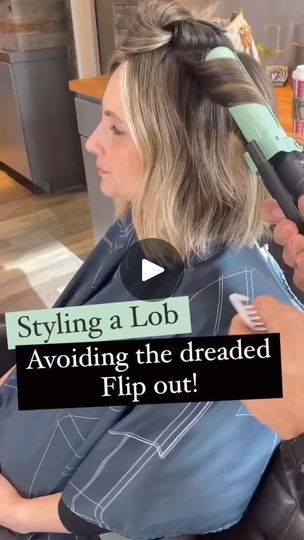 3.4M views · 7.2K reactions | Here’s some quick tips for styling a longer bob haircut.
I find that curling this way helps the hair to finish on an inward curve than an outward curve. 

Give us a 🙌🏻 if you’re gonna try this? 

#hairstyling #hairmastery #arcscissors #arcpartner #Learn #hairstylisteducation #bobhairrevolution #unlockthebobmagic #fashion #Bangs #Bobhairstyle #pixie #shags #newhairstyle #blunt #dryhair #dryhaircutting #wethair #wethaircutting #haireducation 
#hairgoals #hairstylistlife #freecourse #bangcutting | The Bob Company Styling Long Bob Tutorials, Style Bob Haircut Tutorials, Curling A Short Bob Tutorials, Longer Bob Haircut, Bob With Bend, How To Blow Dry Short Hair For Volume Bob Haircuts, Longer Bob, Lob Styling, Haircut Tip