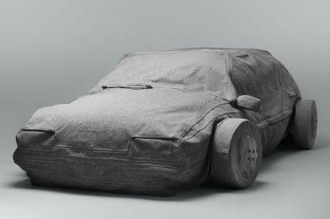 'no35 automatica carcanapé' by bless for kvadrat Neo Industrial, Contemporary Textiles, Car Sofa, T Art, Art Institute Of Chicago, Soft Sculpture, Fashion Images, Mobile Design, Product Design