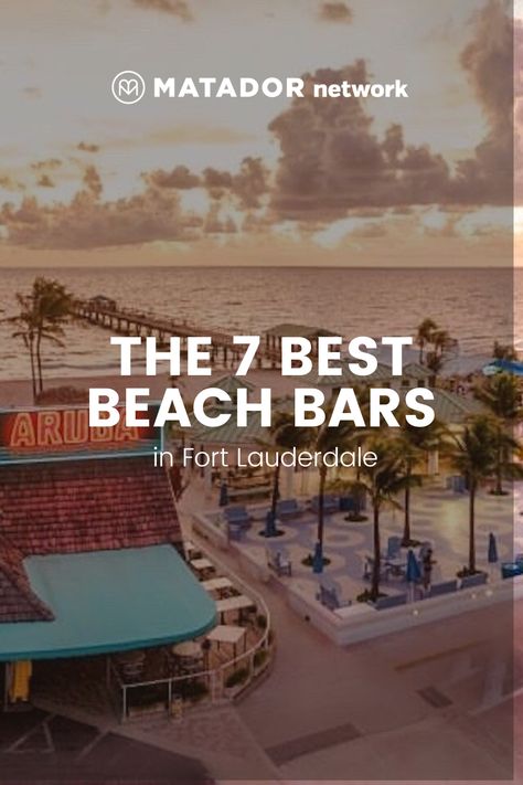 No matter your style, there’s a Fort Lauderdale bar with views of the Atlantic Ocean for you. Fort Lauderdale Bachelorette, Aruba Beach, Fort Lauderdale Beach, Beach Cafe, Hiking Spots, Luxury Destinations, Summer Getaway, Beach Bars, Rock Cafe