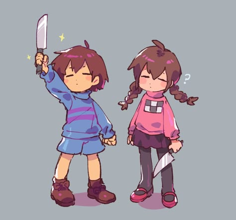 Simple Character Design, Clenched Hand, Crossover Fanart, Brown Footwear, Frisk Undertale, Yume Nikki, Sans E Frisk, Twin Braids, Sparkle Sweater