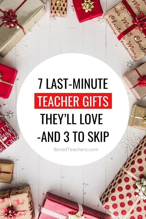 8 Last-Minute Gifts For Teachers That They’ll Love… and Three to Skip Last Minute Teacher Gifts, Quick Teacher Gifts, Dig Gifts, Easy Teacher Gifts, Bored Teachers, Teacher Holiday Gifts, Christmas Gifts To Make, Teachers Day Gifts, Kid Friendly Activities