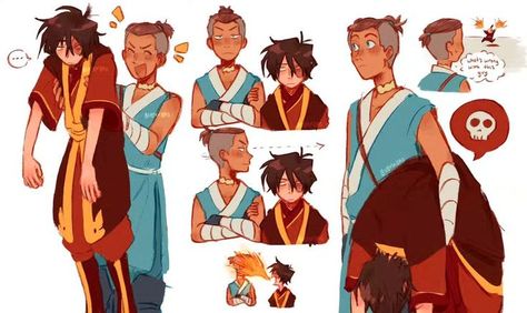 Zuko & Sokka - Avatar: The Last Airbender Funny Atla, Sokka And Zuko, Fire Lord Zuko, Zuko Atla, Avatar Legend Of Aang, Atla Memes, Nothing Changes, Avatar Zuko, Avatar The Last Airbender Funny