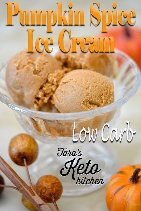 Pumpkin Spice Ice Cream Recipe, Pumpkin Ice Cream Recipe, Keto Friendly Ice Cream, Pumpkin Spice Ice Cream, Pumpkin Cravings, Pumpkin Ice Cream, Low Carb Ice Cream, Keto Pumpkin, Keto Ice Cream