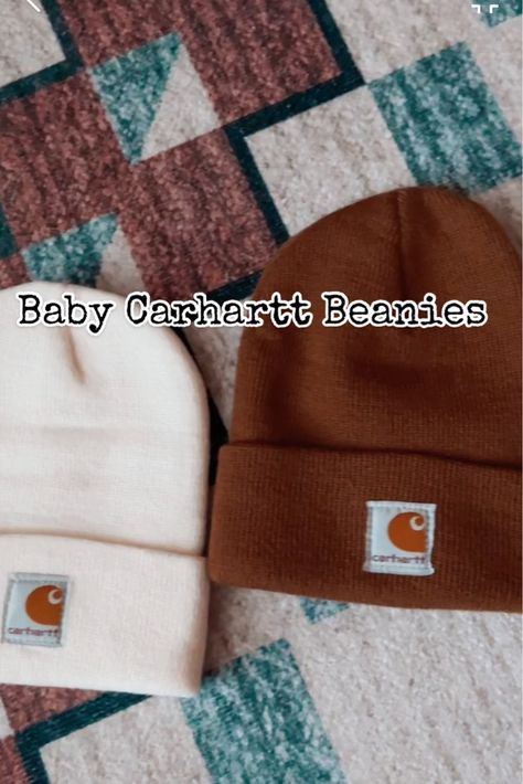 Baby Carhartt Beanie, Carhart Beanie, Carhartt Beanies, Carhartt Kids, Carhartt Hat, Carhartt Beanie, Baby D, Baby Beanies, Baby Fits