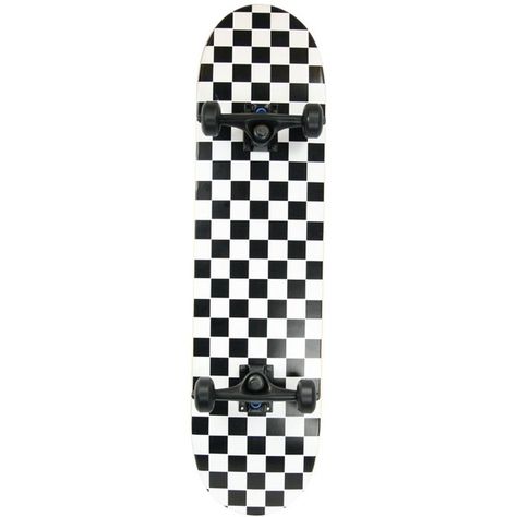 Pro Skateboard Complete Deck Checker / Checkered Pattern... ❤ liked on Polyvore featuring skateboards and accessories World Industries, Tech Deck, Complete Skateboards, Skateboard Decks, Checkered Pattern, Polyvore Outfits, Skateboard, Black White, Black And White