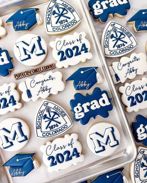 Graduation season is upon us!! Congratulations to all the graduates!!! #coloradocookies #foodie #customcookies #decoratedsugarcookies #northglenncolorado #customcookiescolorado #coloradobakerbabes #sugarcookies #royalicing #northglenncookies #arvada #westminster #localsmallbusiness #coloradosmallbusinessnetwork #graduationcookies #classof2024 #customgraduationcookies Congrats Cookies Decorated, Class Of 2024 Cookies, Graduation Cookies 2024, Graduation Cookies, Decorated Sugar Cookies, 2024 Graduation, Sweet Cookies, Cookies Decorated, Class Of 2024