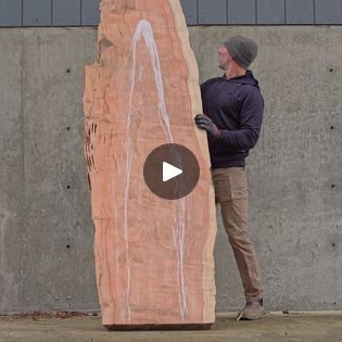 I Hate Redwood, But This is Awesome | Charred Redwood and epoxy table | By Blacktail Studio | Everybody knows that gingers
are the absolute worst and I am of course referring to redwood
slabs. Every time I work with redwood, I swear I will never
work with it again. However, I was up in my wood supplier and
he said they just broke this slab of redwood in half which
is why it has that kind of funky edge. Asked if I wanted
it and I was like, okay, I actually have an idea that I
think will be cool and this is the last time I'm going to do
it though. About three years ago or so, I built a table
where I charred the entire surface, covered it with epoxy
and surfaced it down which left a really, really cool effect.
However, the table kind of warped on me and I accidentally
planned off one corner a Blacktail Studio, Redwood Slabs, Build A Table, Apartment Art, Epoxy Table, I Accidentally, Be Cool, The Last Time, Wood Diy