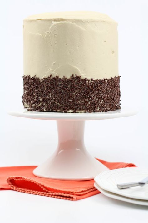 The recipe for this chocolate stout beer cake with beer frosting is easy to make and tastes delicious! It's the perfect combination of chocolate and beer! Cake With Beer, Beer Frosting, Beer Cake Recipe, Chocolate Beer, Guys 21st Birthday, Beer Cake, 21st Birthday Cakes, Cake Frosting, Buttercream Frosting