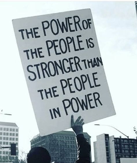 Powerful Protest Images, Power To The People Poster, Power To The People Art, People Power Revolution Poster, Peaceful Protest Aesthetic, Protest Art Graffiti, Quotes About Revolution, Anarchist Stickers, Protest Aesthetic