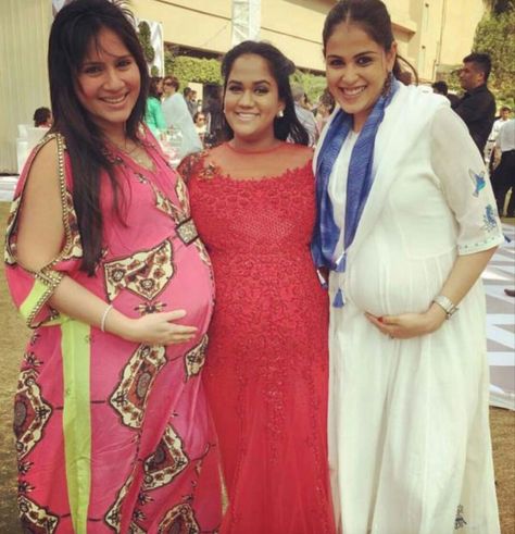 Arpita Khan's baby shower Pregnancy Outfits Indian, Indian Maternity Wear, Indian Maternity, Indian Baby Showers, Indian Baby, Baby Shower Dresses, Shower Dresses, Stylish Maternity, Dress Indian Style