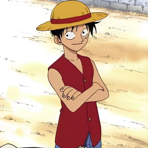 Luffy Pre Timeskip, Luffy Icon, One Piece World, Entertainment District, One Piece Luffy, Monkey D Luffy, One Piece Anime, Love Of My Life, Anime Drawings