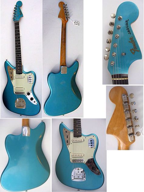 Gear Jaguar Guitar, Dream Guitar, Guitar Fender, Taylor Guitars, Lake Placid Blue, Fender Vintage, Fender Electric Guitar, Guitar Finishing, Telecaster Guitar