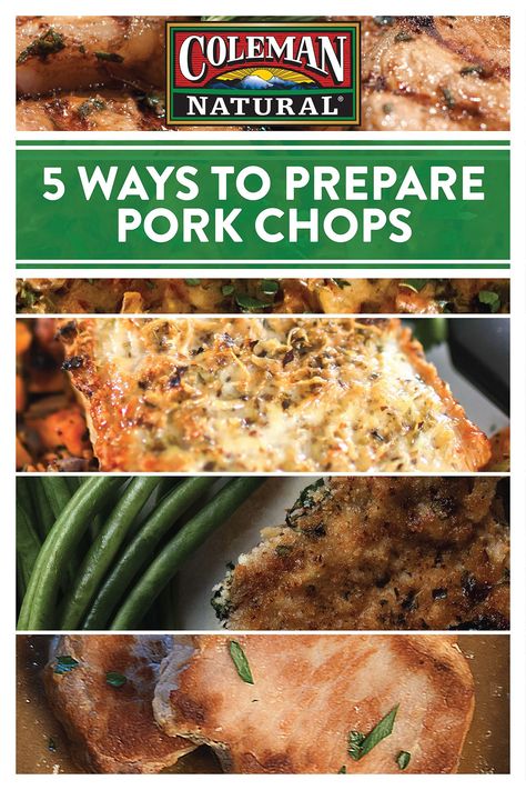 Pork chops are delicious and versatile cuts of meat that can be served and prepared in many different ways. You can bake them in the oven, pop them in the air fryer, or throw them on the grill. Along with holding up well to multiple cooking methods, pork chops also serve as a nice base for various seasonings and go well with multiple side dishes. Don’t know where to start when it comes to cooking pork chops? Check out these five different ways you can prepare pork chops at home! Cooking Pork, Cooking Pork Chops, On The Grill, Cooking Method, Meat Cuts, The Grill, Pork Chops, Pork Recipes, The Oven