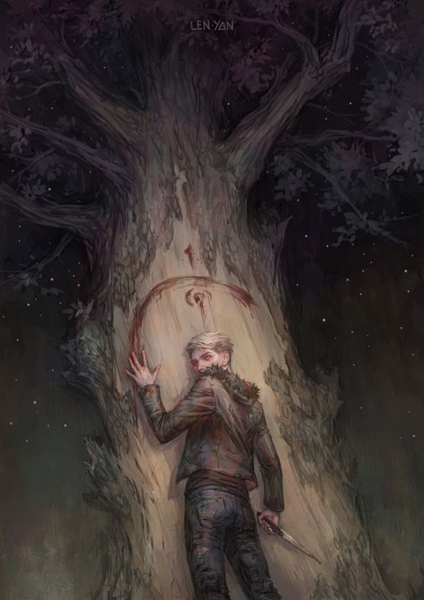 Tree Person, Chaos Magick, Male Character, Modern Fantasy, Urban Fantasy, Fantasy Inspiration, Cthulhu, Character Portraits, Dark Fantasy Art