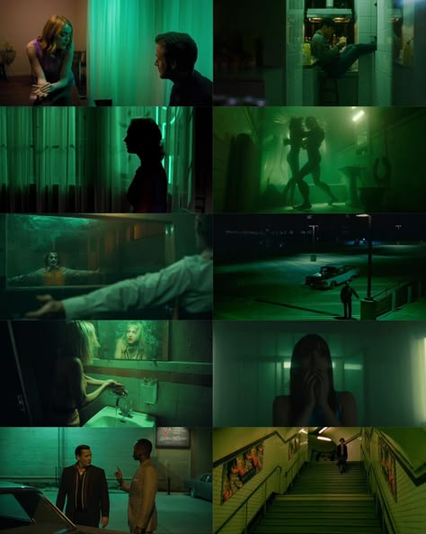 Color Theory Film, Happy Cinematography, Cinematic Shots Film, Green Cinematography, Movie Stills Aesthetic, Film Shots Cinematography, Cinematic Painting, Underwater Suit, Film Color Grading