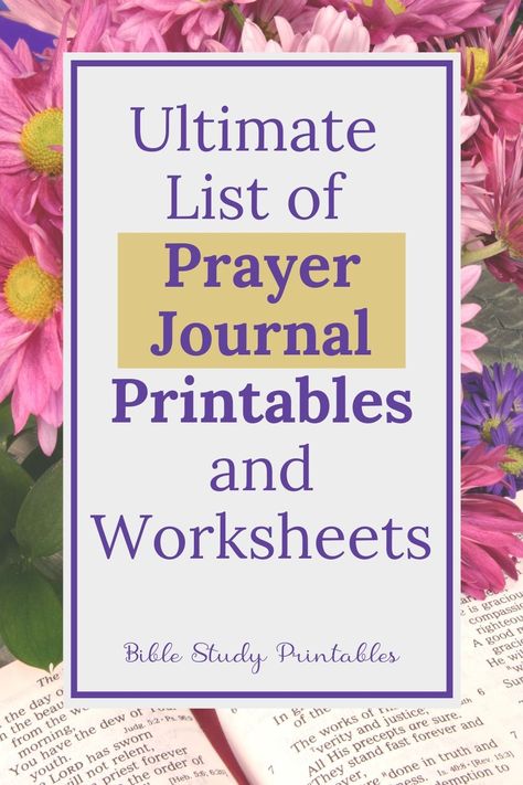 Need some additional worksheets and inserts for your prayer journal or war binder? Here are some helpful prayer journal printables to keep on hand. Prayer List Template, Prayer Binder Ideas, Diy Prayer Journal, Prayer Journal Template, Prayer Journal Ideas, Inspirational Quote Prints, Prayer Journal Printable, Bible Study Worksheet, Prayer Strategies