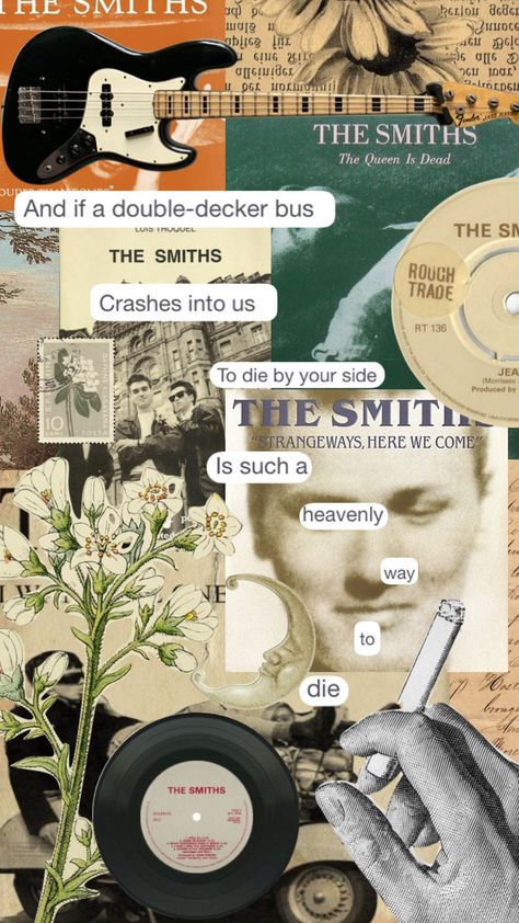 i love the smiths :0 #aesthetic #moodboard #myfirstshuffle #love #thesmiths #songlyrics The Smiths Wallpaper Lyrics, I Love The Smiths Aesthetic, The Smiths Wallpaper Band, The Smiths Poster Aesthetic, The Smiths Background, The Smiths Phone Wallpaper, The Smiths Lyrics Aesthetic, The Smiths Collage, The Smiths Lockscreen