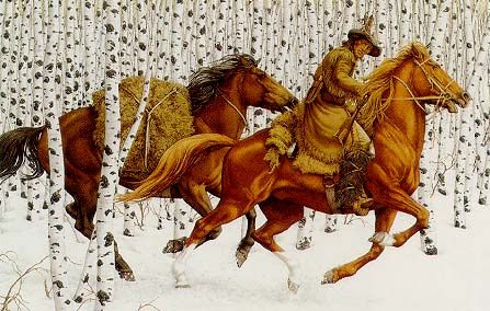 bev doolittle horses in birch trees Bev Doolittle Prints, Bev Doolittle, Cowboy Art, Equine Art, Mountain Man, Ex Libris, Native Art, Western Art, Horse Art