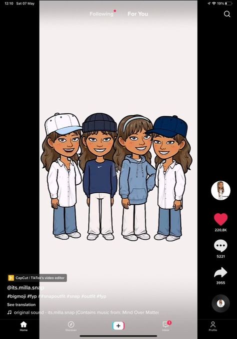 Bitmoji Outfits 4 Friends, Matching Snapchat Bitmoji Outfits For 4, Matching Snapchat Bitmoji Outfits For 3, Bitmoji Ideas Girl, Cute Bitmoji Outfits Summer, Snapchat Bitmoji Outfits Winter, Cute Bitmoji Ideas, Bitmoji Winter Outfits, Cute Bitmoji