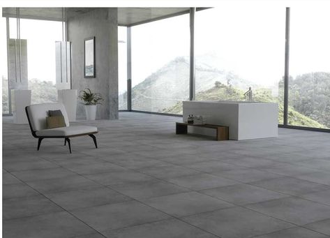 #core #matt&rectified #wall&flooruse#5colorway #hugoceramicas #chiswickhighroad #london🇬🇧 #GlazedPorcelain Grey Tiled Bathrooms, Tiled Bathrooms, Dark Grey Tile, Grey Floor, Grey Floor Tiles, Grey Tiles, Porcelain Floor, Grey Flooring, Bathroom Floor Tiles