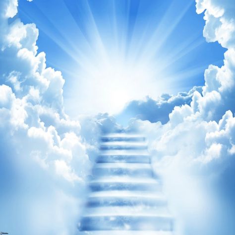 Image Ciel, Heaven Background, Heaven Wallpaper, Stairs To Heaven, Heaven's Gate, Reiki Symbols, तितली वॉलपेपर, Religious Images, Stairway To Heaven