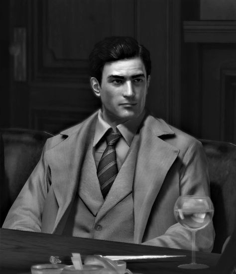 From Mafia II Mafia Video Game, Vito Scaletta, Court Of Owls, Mafia 2, Mafia Game, Agent 47, Photo Games, Video Game Posters, Horror Novel