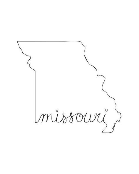 State Outline Tattoo, Tshirt Fundraiser, Tattoo Quilt, Place Wallpaper, Make Keychains, State Tattoos, Story Tattoo, Sticker Company, Southeast Missouri